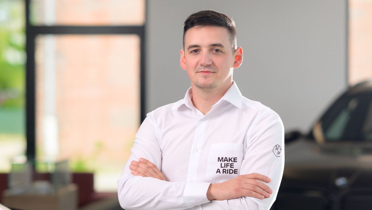 Paweł Fita Koordynator działu BMW Motorrad