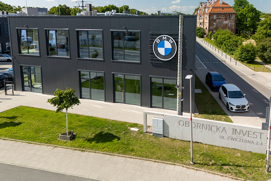 Salon Dealera BMW Bońkowscy Wrocław.